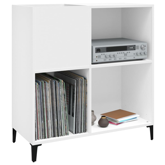 Aero Wooden Shelving Unit In White