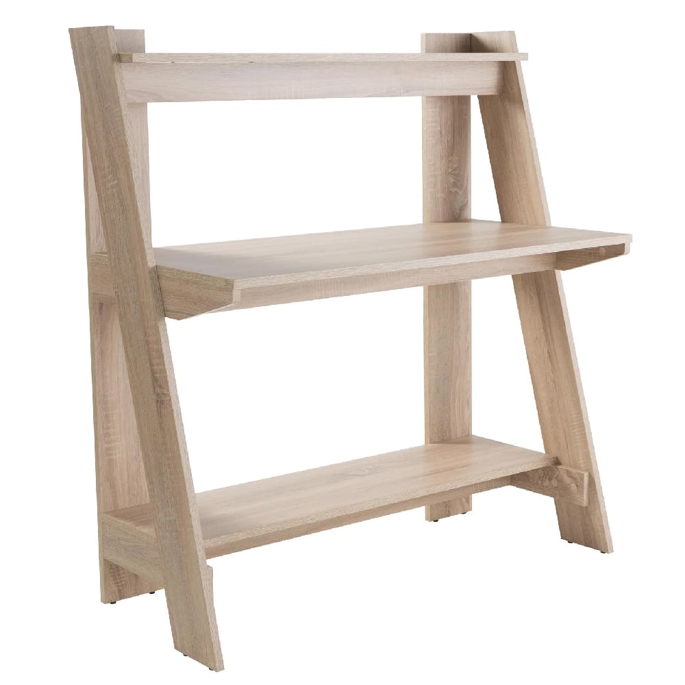 Afton Wooden Laptop Desk In Light Oak