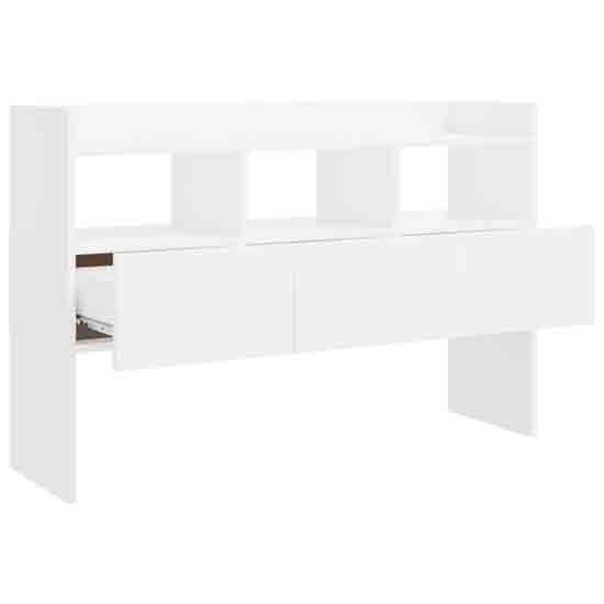 Afton Wooden Console Table With 3 Drawers In White
