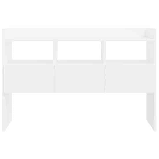 Afton Wooden Console Table With 3 Drawers In White
