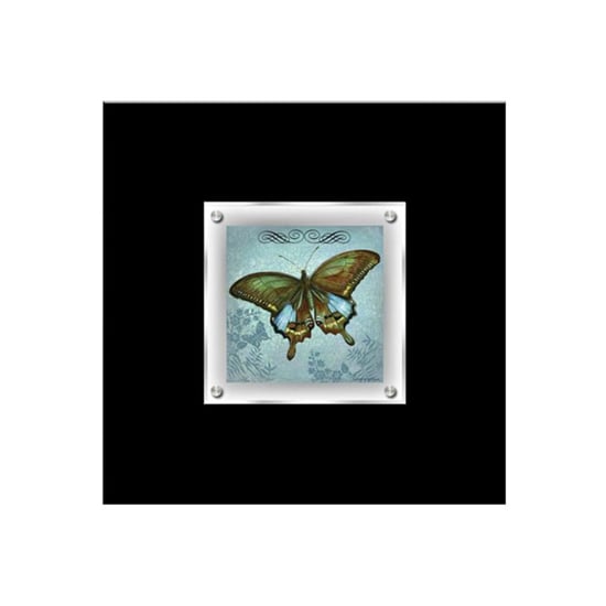 Agatiyo Decorative Butterfly 2 Wall Art Frame In Multicolor