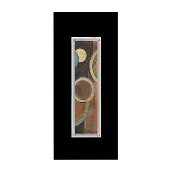 Product photograph of Agatiyo Disc 2 Wall Art Frame In Multicolor from Furniture in Fashion