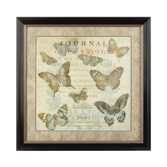 Product photograph of Agatiyo Framed Butterfly Wall Art In Assorted from Furniture in Fashion