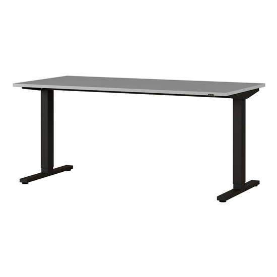 Agenda Medium Adjustable Laptop Desk In Light Grey And Black