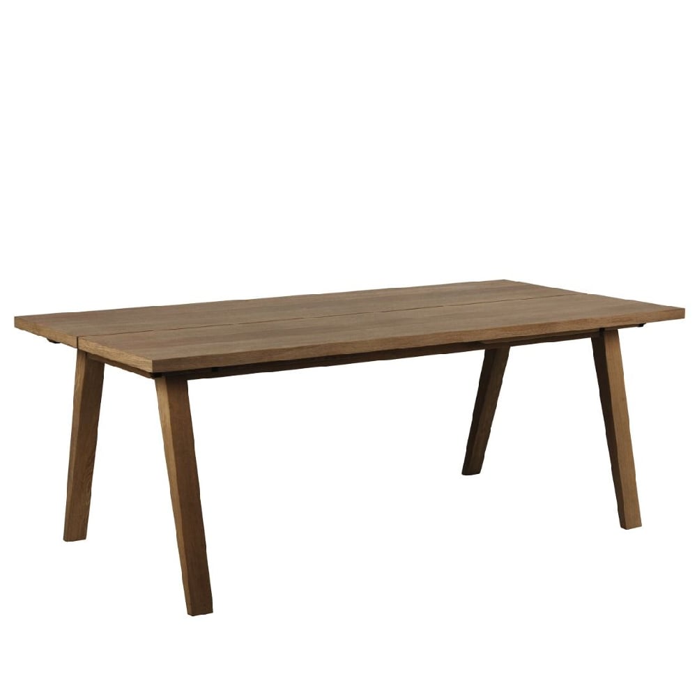Read more about Agnano wooden dining table rectangular in smoked oak