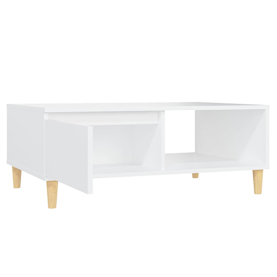 Agron Wooden Coffee Table With 1 Door In White_5