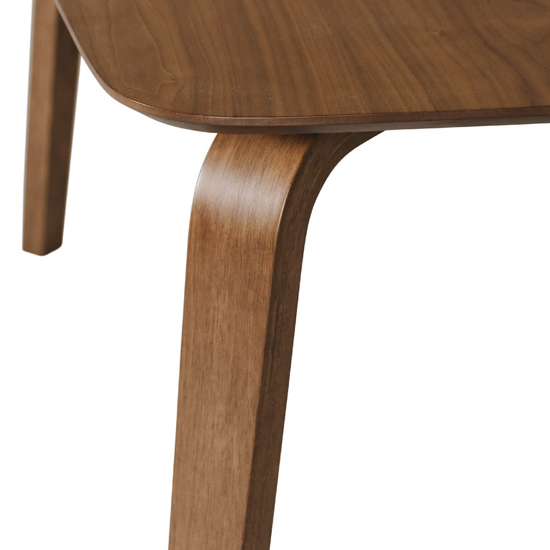 Aiken Wooden Dining Table Rectangular In Walnut