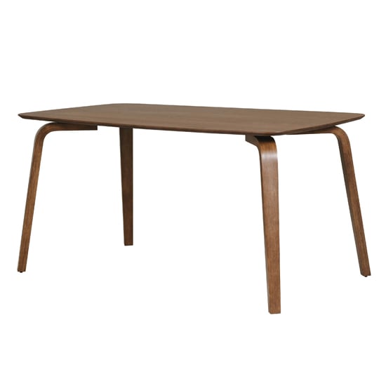 Read more about Aiken wooden dining table rectangular in walnut