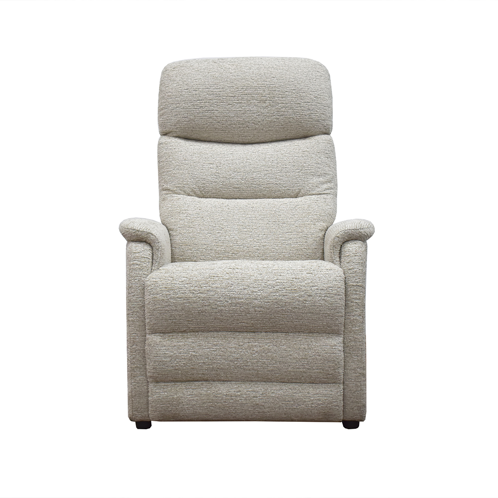 Ainsley Fabric 1 Seater Sofa in Natural