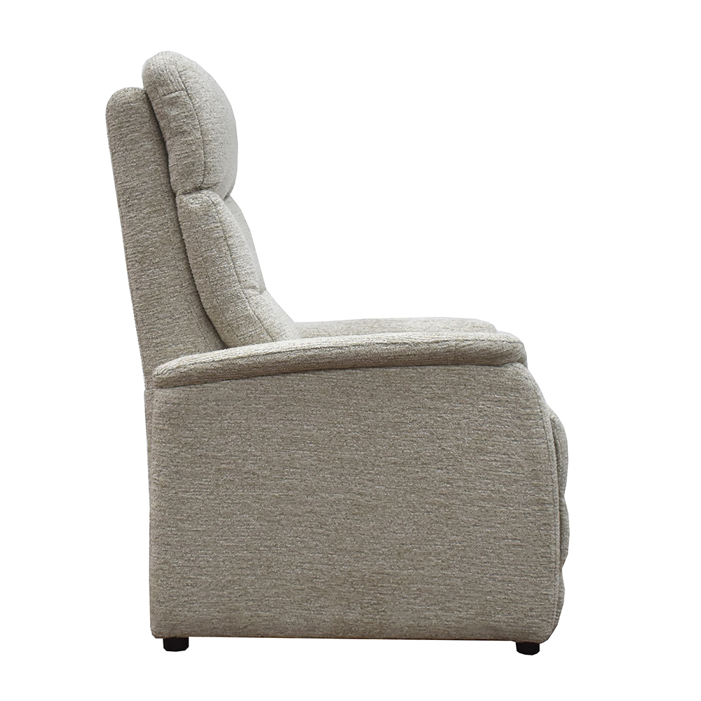 Ainsley Fabric 1 Seater Sofa in Natural