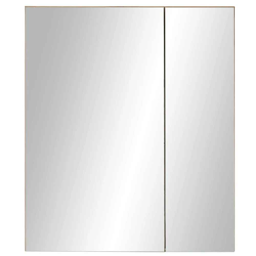 Airdrie Bathroom Mirrored Cabinet in Artisan Oak