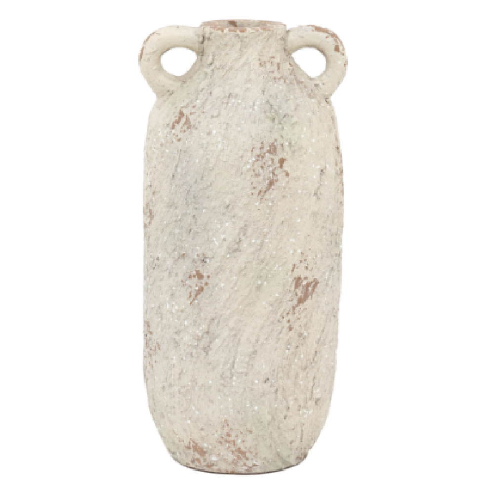 Airdrie Small Magnesium Decorative Vase In Stone