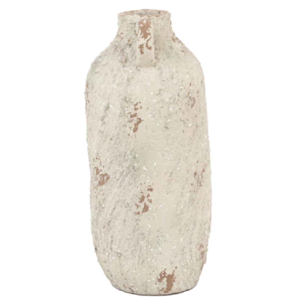 Airdrie Small Magnesium Decorative Vase In Stone