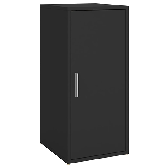 Airell Wooden Shoe Storage Cabinet With 5 Shelves In Black_3