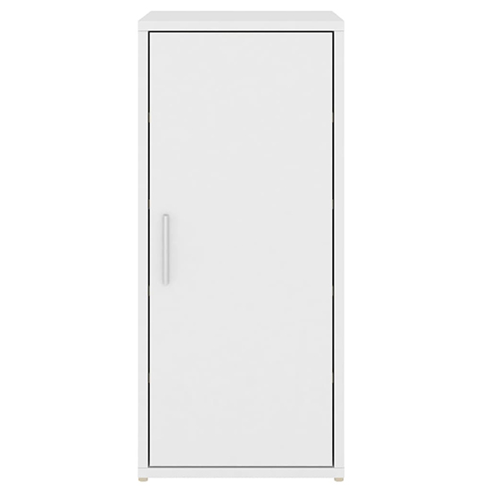 Airell Wooden Shoe Storage Cabinet With 5 Shelves In White