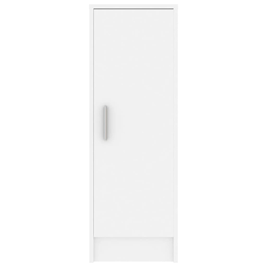 Airell Wooden Shoe Storage Cabinet With 6 Shelves In White