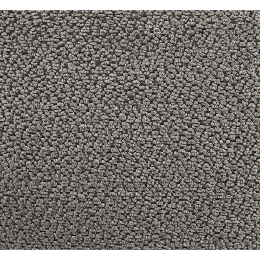 Airway Mocha Fabric Dining Chairs With Metal Legs In Pair