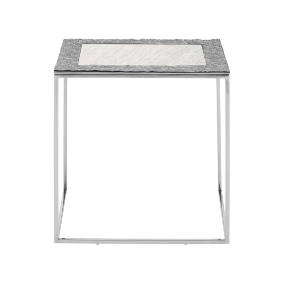 Akela Rectangular Glass Top Set Of 3 Side Tables In Silver_5