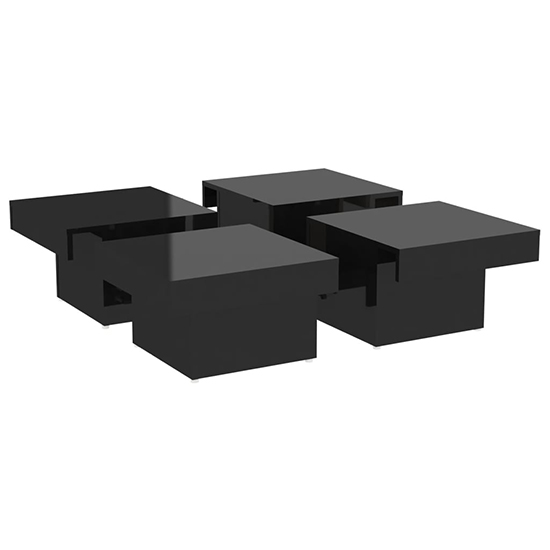 Akili Square High Gloss Coffee Table In Black_4