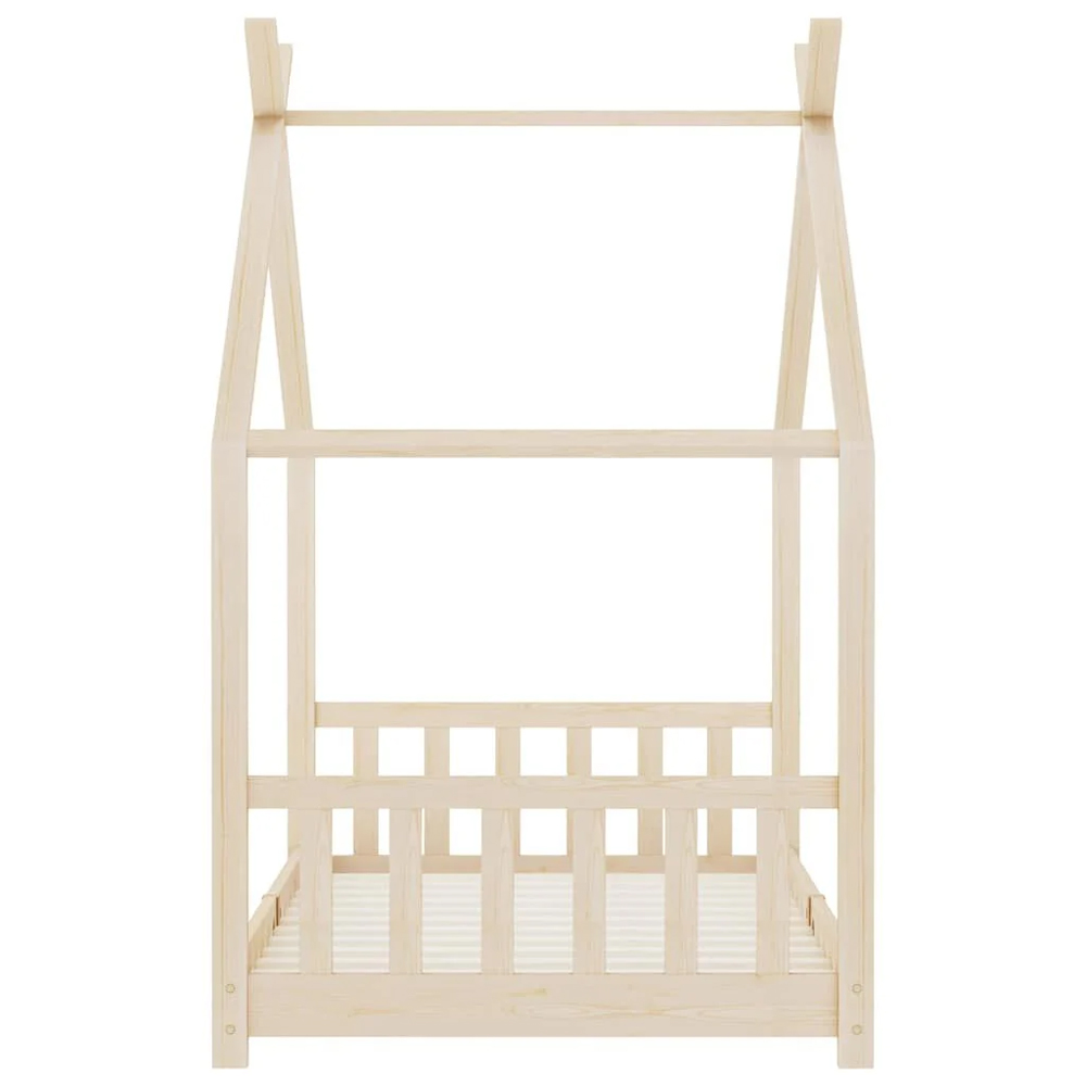 Alameda 90x200cm Wooden Children Daybed In Brown