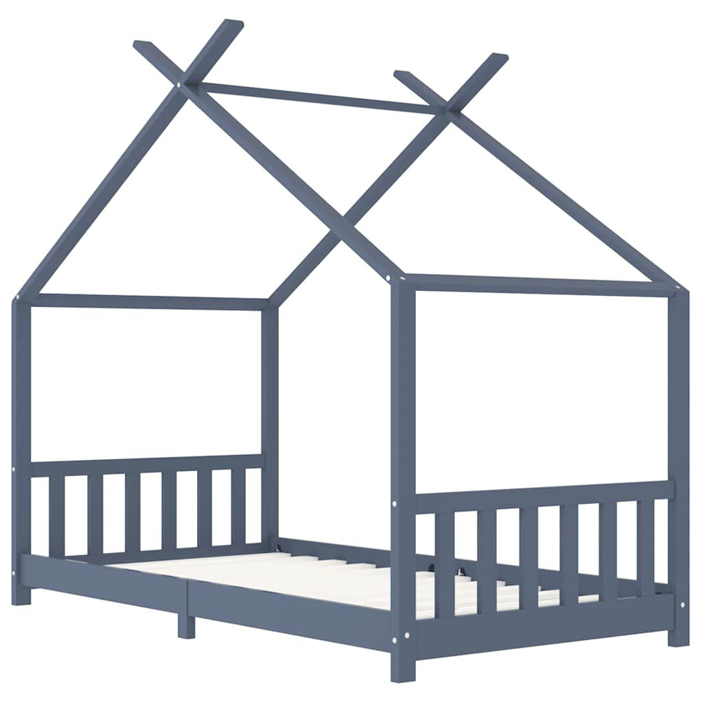 Alameda 90x200cm Wooden Children Daybed In Grey