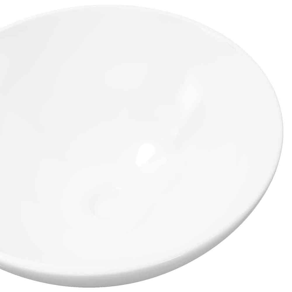 Alamosa Round Countertop Basin Without Waste 325mm Wide 0TH - White