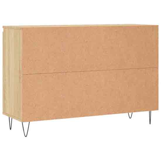 Alamosa Wooden Sideboard With 2 Doors 2 Drawers In Sonoma Oak
