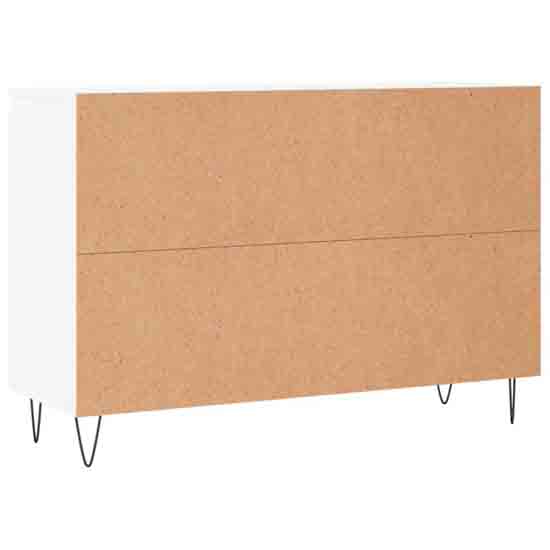 Alamosa Wooden Sideboard With 2 Doors 2 Drawers In White