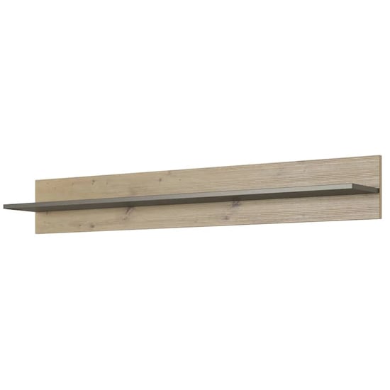 Product photograph of Alaro Wooden Wall Shelf In Artisan Oak from Furniture in Fashion