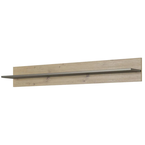 Read more about Alaro wooden wall shelf in artisan oak