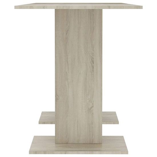 Alayka Rectangular Wooden Dining Table In Sonoma Oak
