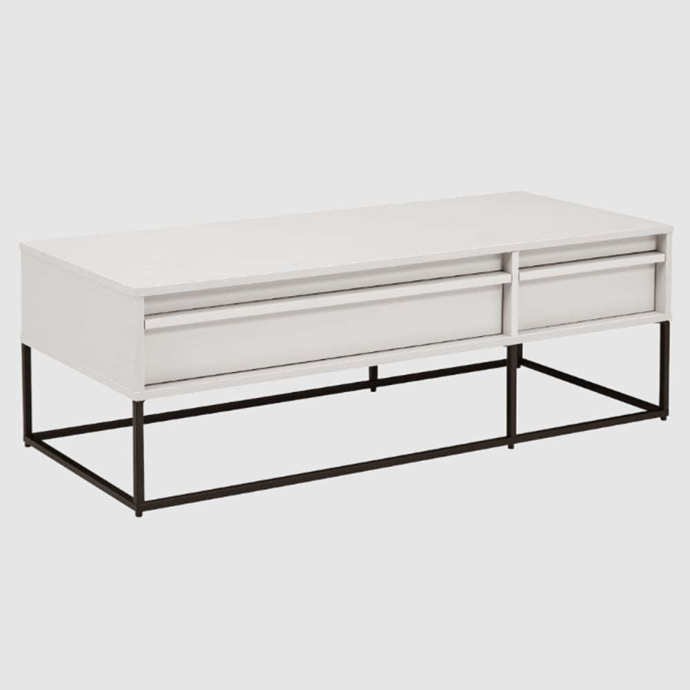 Albany Wooden TV Stand With 2 Drawers In Stone