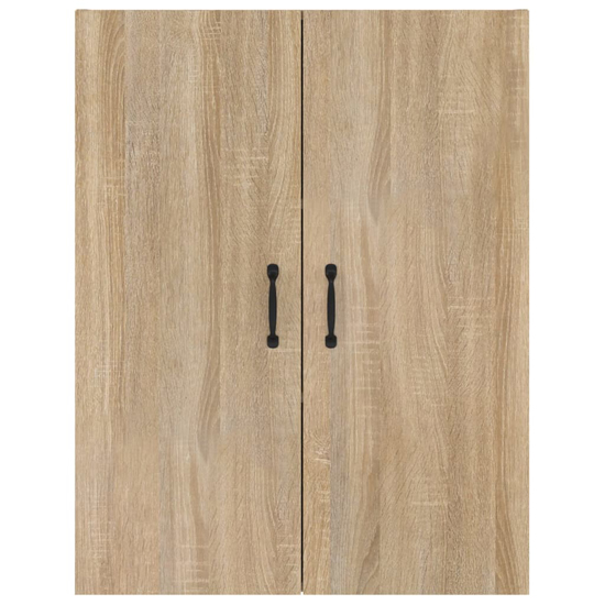 Albany Wooden Wall Storage Cabinet With 2 Doors In Sonoma Oak