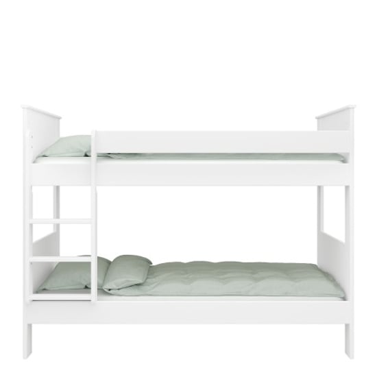 Albia Wooden Bunk Bed In White_3