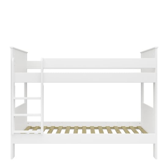 Albia Wooden Bunk Bed In White_6