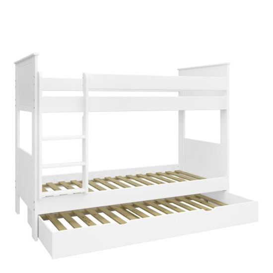 Albia Wooden Bunk Bed In White_7