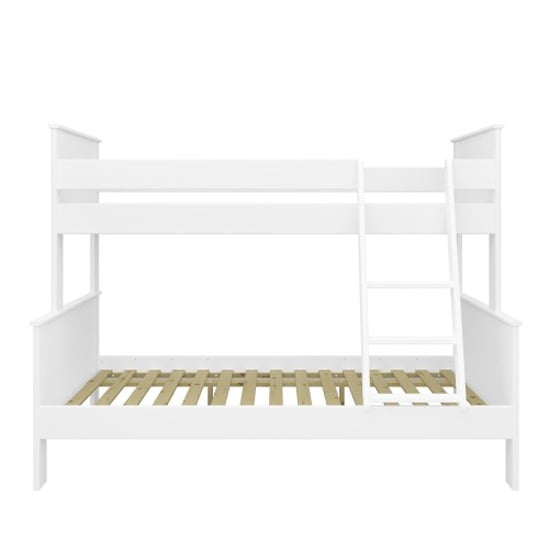 Albia Wooden Family Bunk Bed In White_4