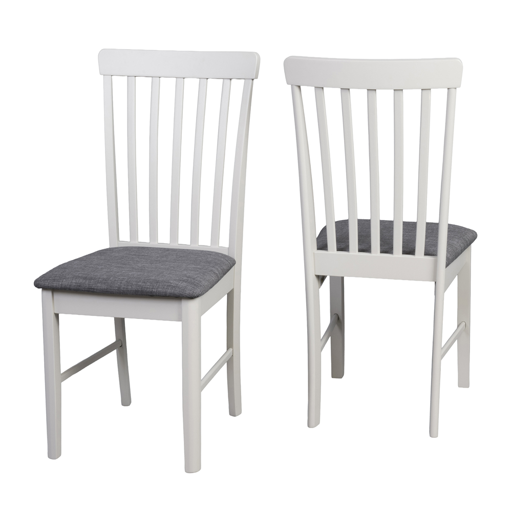 Alcor Wooden Dining Table With 4 Chairs In Oak And Grey
