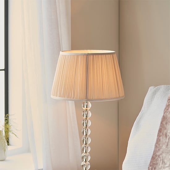 Alcoy Oyster Shade Table Lamp With Clear Crystal Glass Base_2