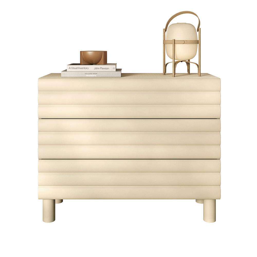 Aldria Wooden Chest Of 3 Drawers in Talco