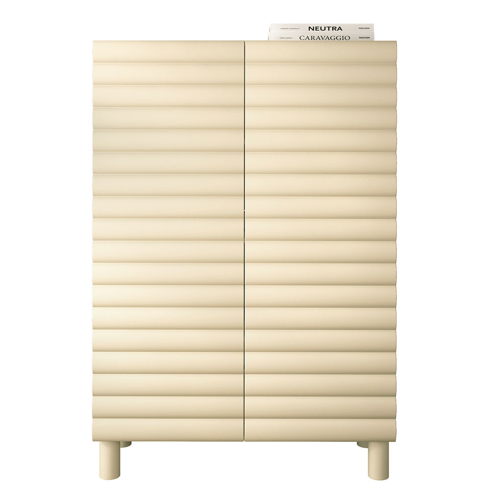 Aldria Wooden Storage Cabinet with 2 Doors in Talco