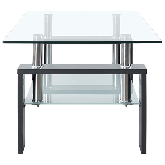 Aleron Clear Glass Coffee Table With Grey Wooden Legs_3