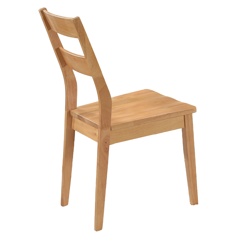 Alesund Oak Wooden Dining Chairs In Pair