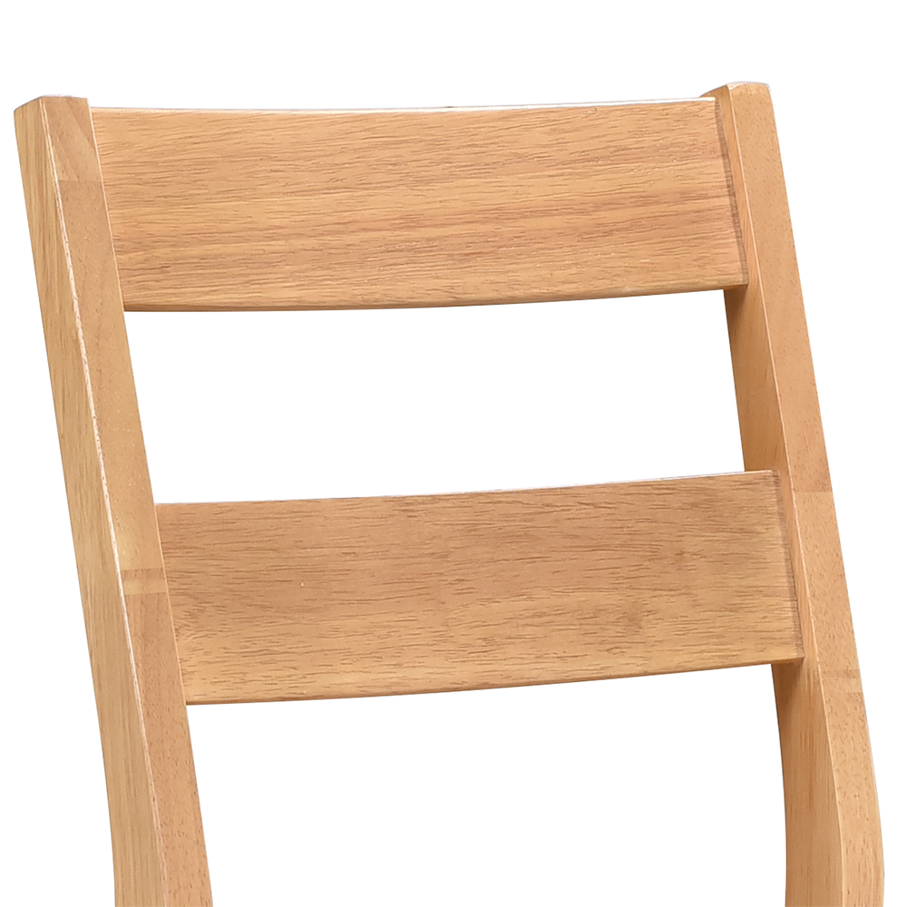 Alesund Oak Wooden Dining Chairs In Pair