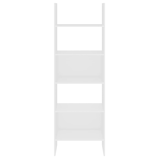 Alev Wooden Bookcase With 5 Shelves In White