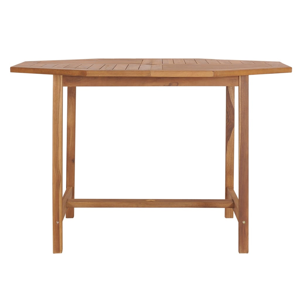 Alfresco Outdoor Octagon Solid Wood Dining Table in Teak
