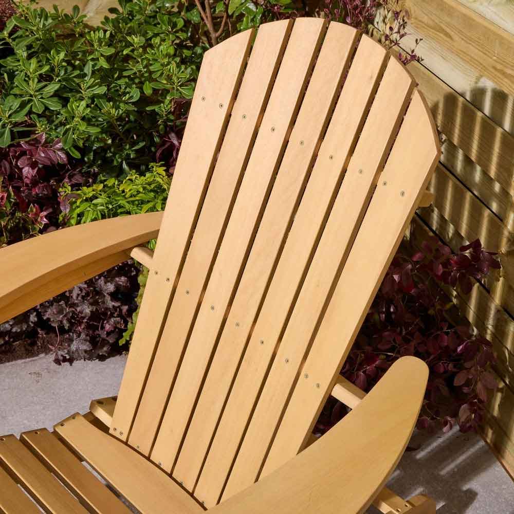 Alfresco Wooden Outdoor Armchair in Natural