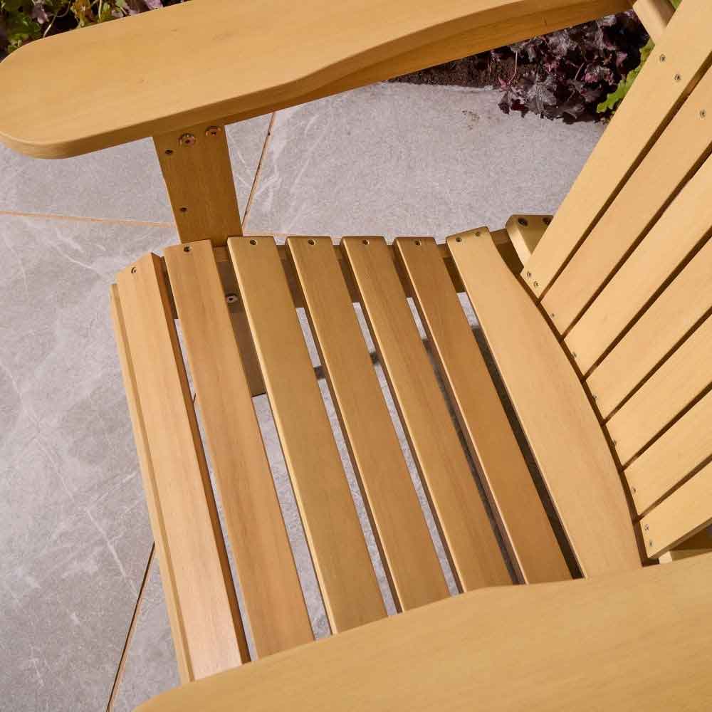Alfresco Wooden Outdoor Armchair in Natural