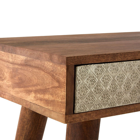 Algieba Wooden 2 Drawer Console table In Natural_3