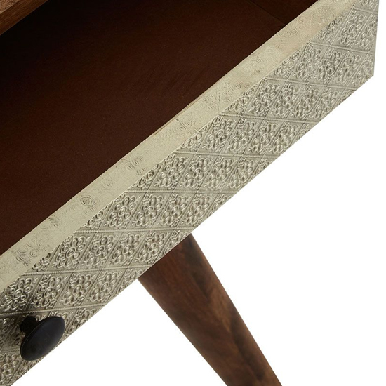 Algieba Wooden 2 Drawer Console table In Natural_5